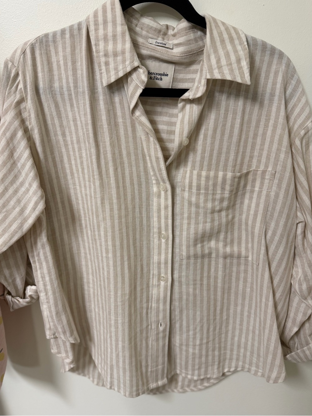 A&F Linen-Blend Shirt